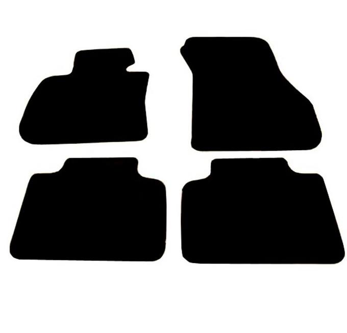 BMW Floor Mat Set - Front and Rear (Black - Rubber) 51477352704